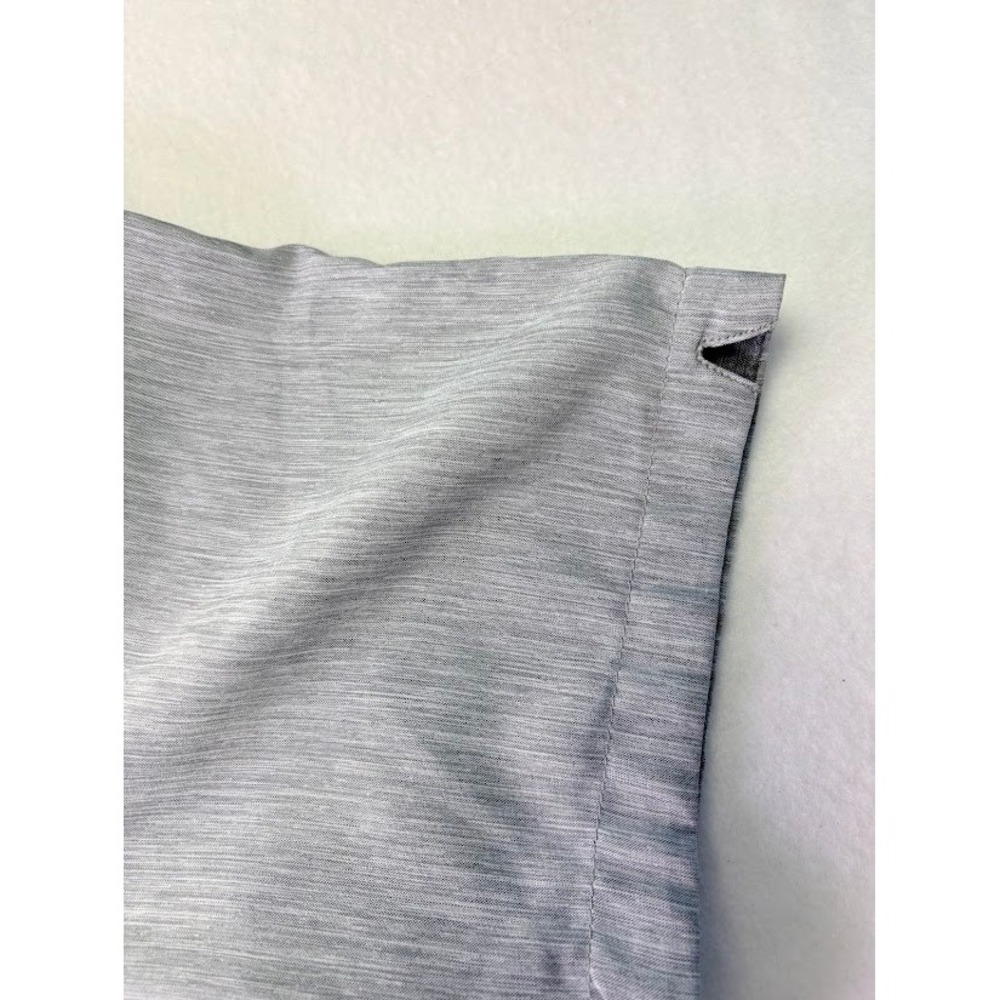 Fundamental Coast Shirt Mens XXL Grey‎ Short Sleeve Slub Button Down - Picture 4 of 8